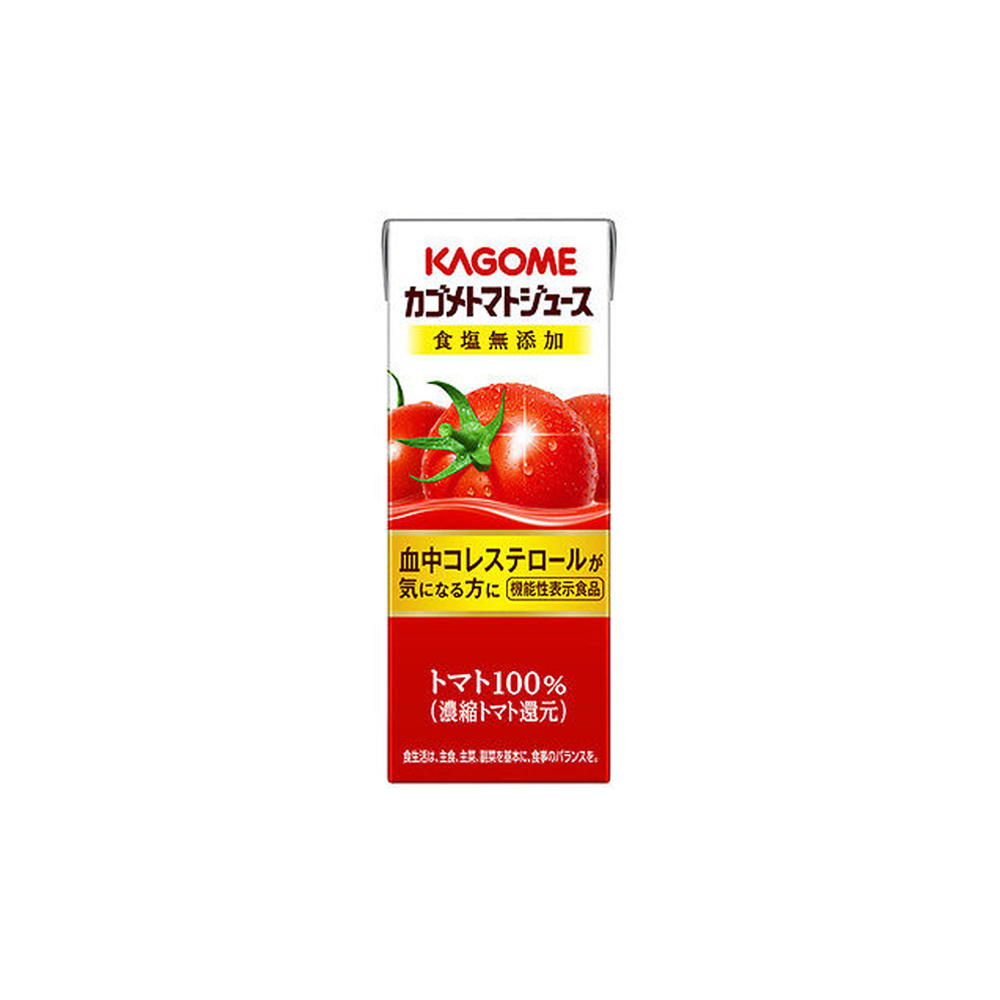 Kagome - Tomato Juice No Salt Added (200ml) (12/carton)