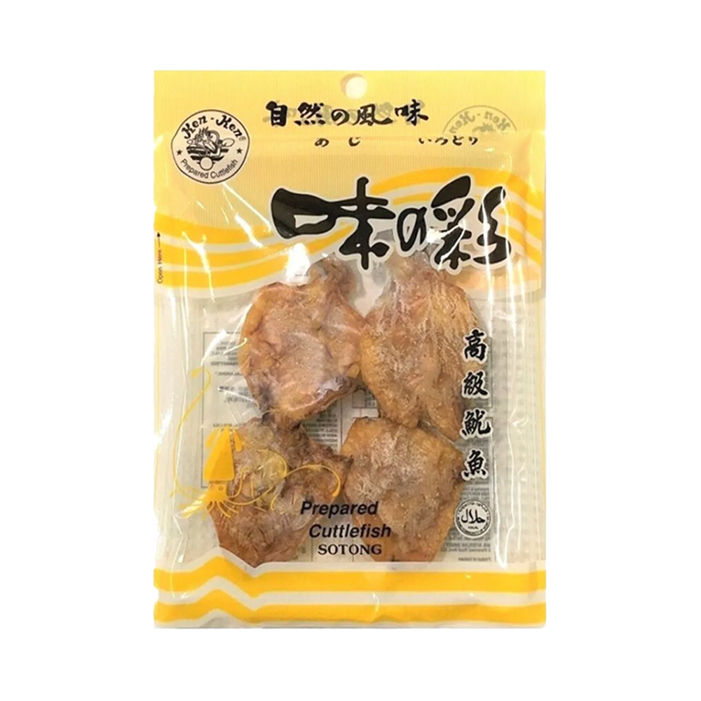 Ken Ken - Whole Cuttlefish (20g) (20/carton) – Tasty Snack Asia