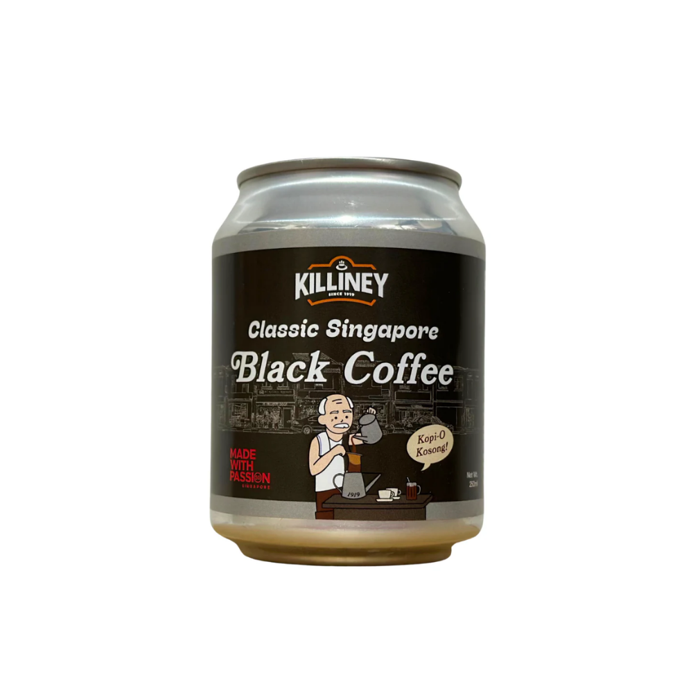 Killiney - Classic Singapore Black Coffee (250ml) (50/carton)