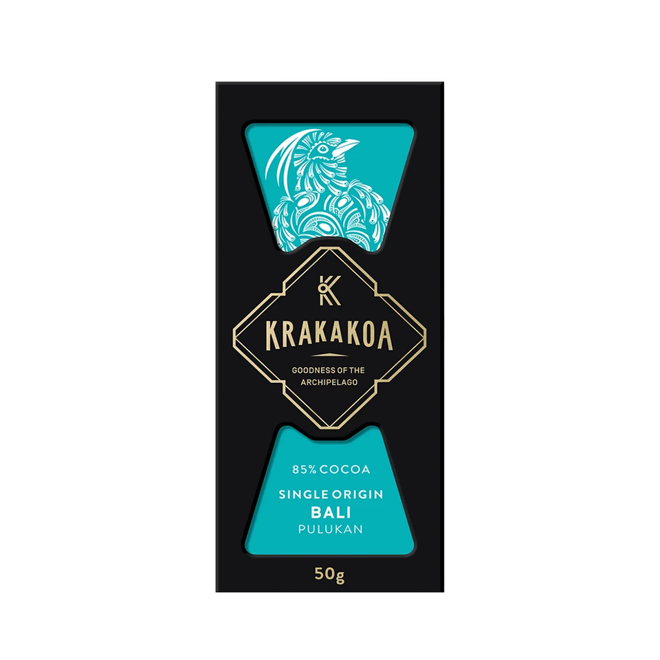 Krakakoa - Arenga 85% Dark Chocolate (50g) - Front Side