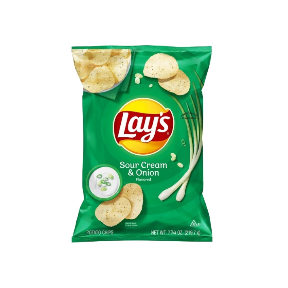 Lay's - Sour Cream & Onion Potato Chips (170g) (15/carton)