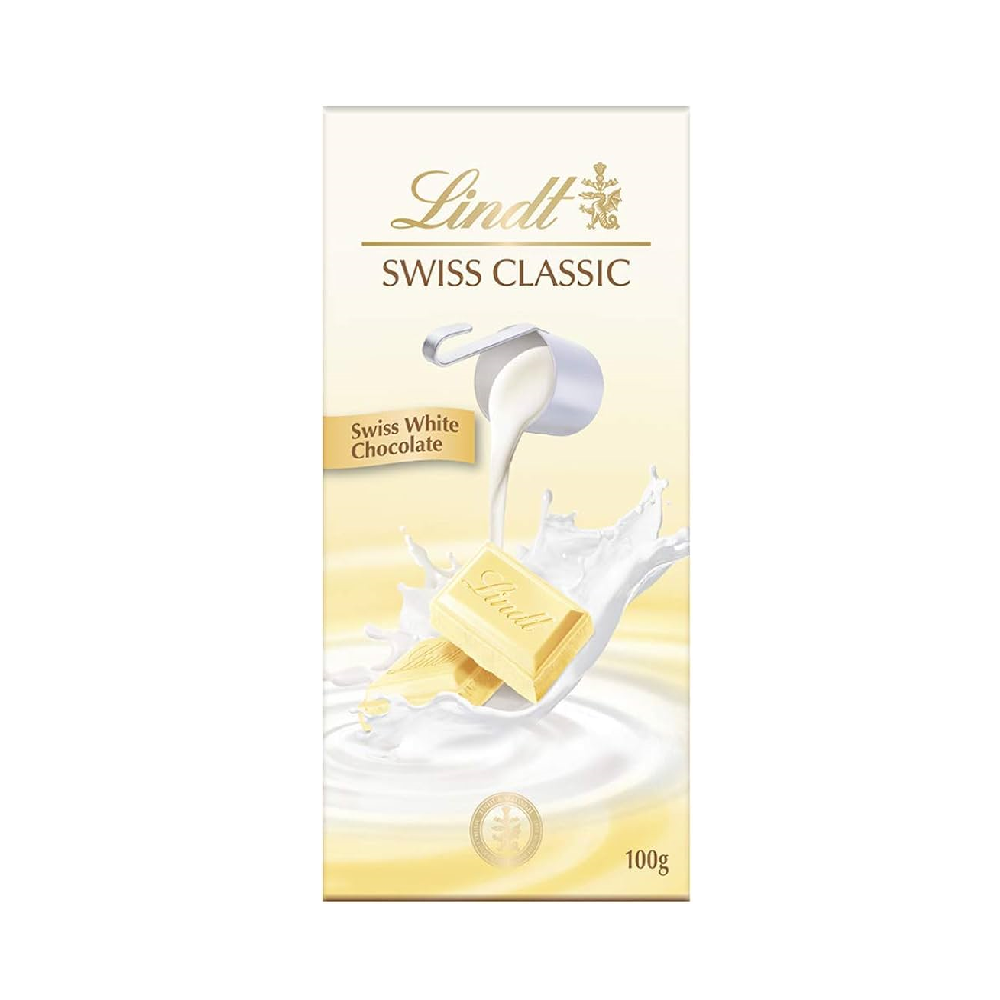 Lindt - Swiss Classic White Chocolate (100g) (12/carton)