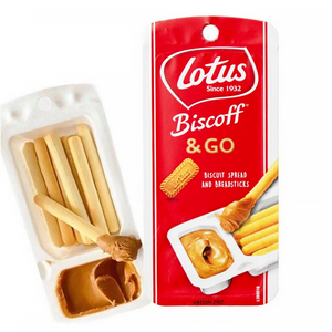 Lotus Biscoff & Go - Biscuit Spread and Breadstick (45g) (8/carton)