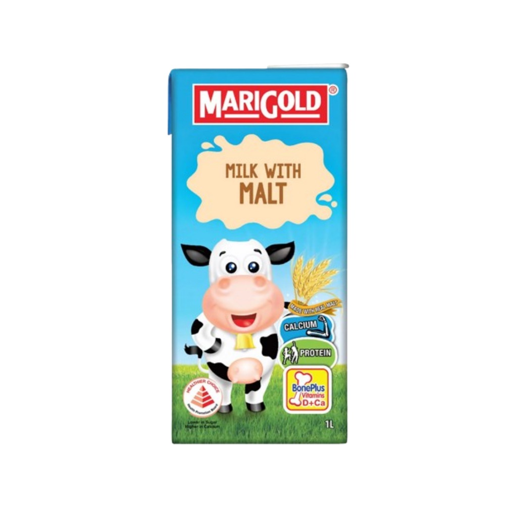 Marigold - UHT Malt Milk (1L) (12/carton)