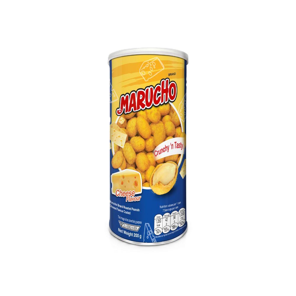Marucho - Cheese Flavour Coated Roasted Peanuts (200g) (24/carton)