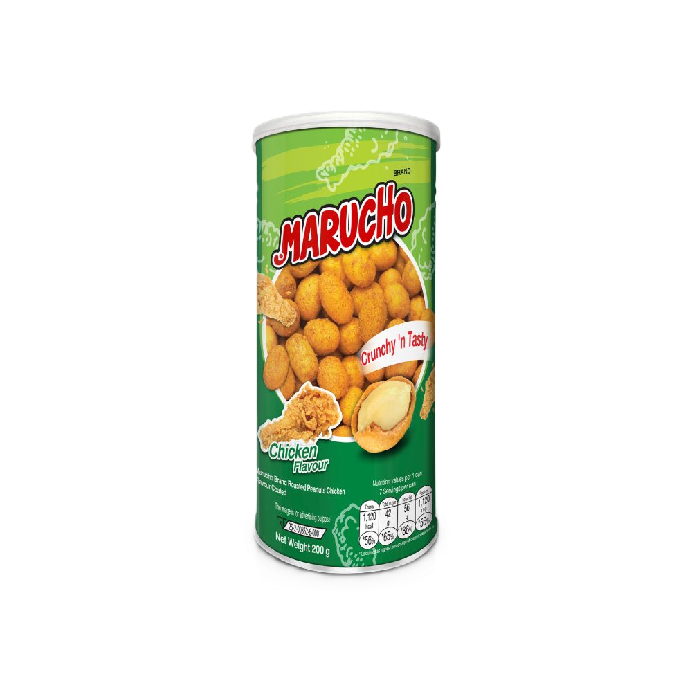 Marucho - Chicken Flavour Coated Roasted Peanuts (200g) (24/carton)