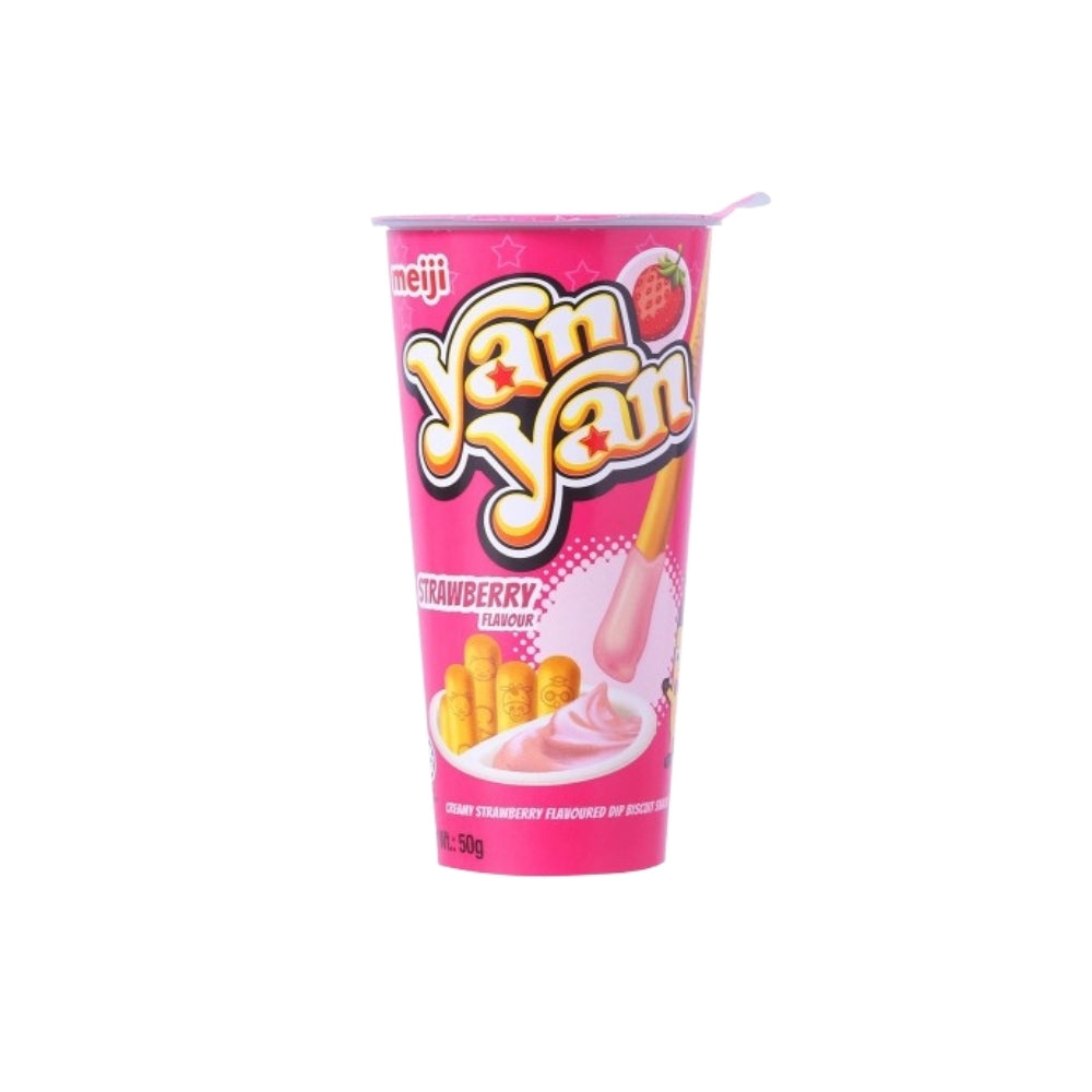 Meiji - Strawberry Yan Yan (50g) (10/carton)