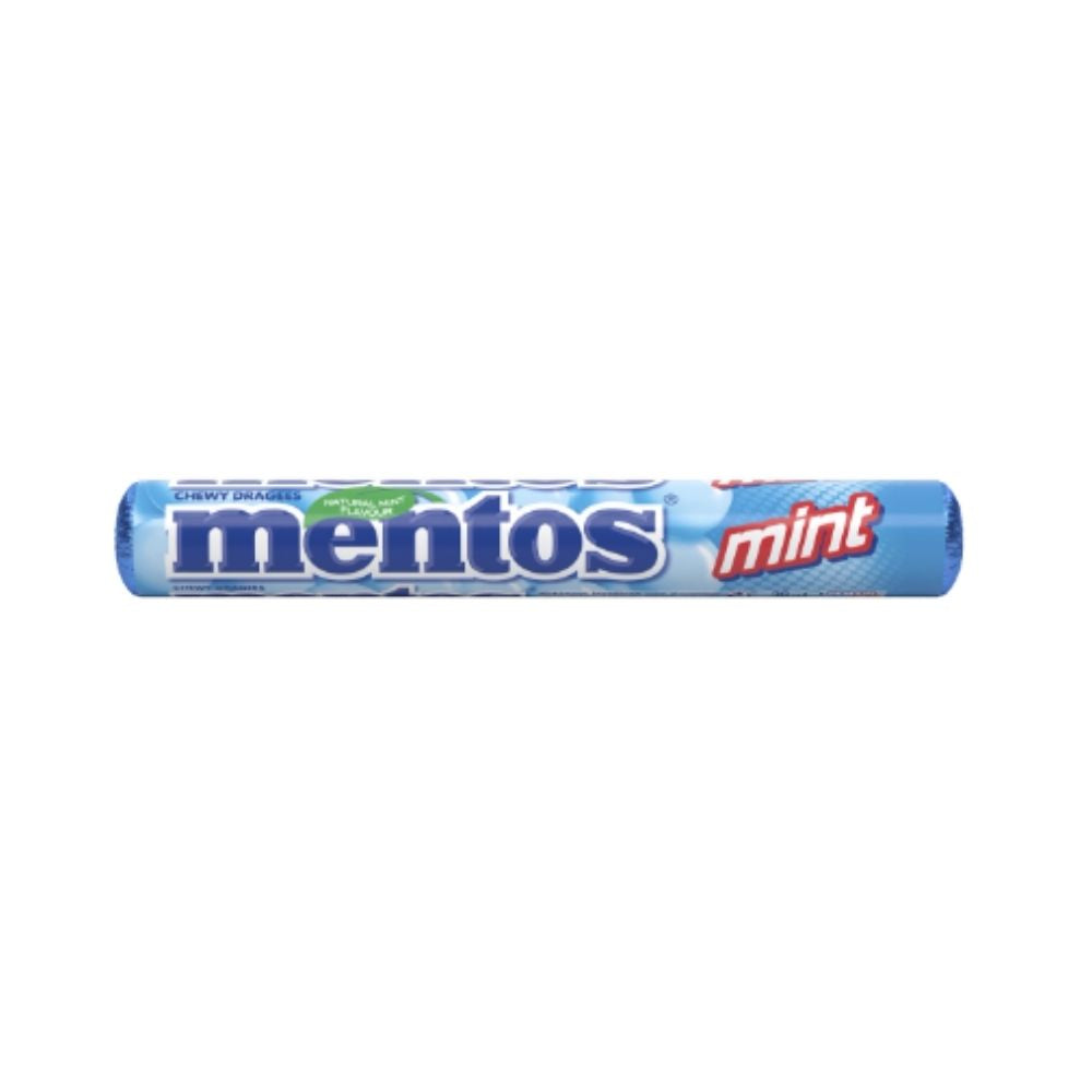Mentos - Mint Sweet Roll (37g) (24/carton)