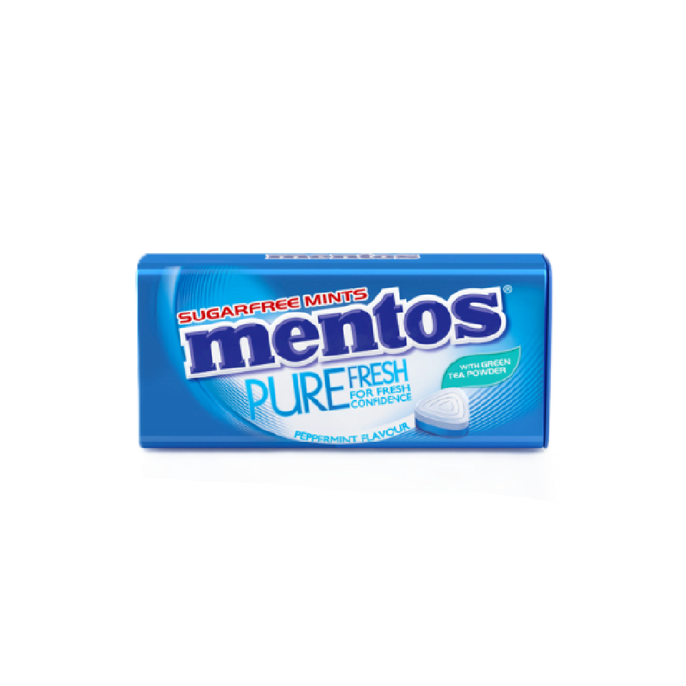 Mentos - Pure Fresh Peppermint (35g) (12/carton)