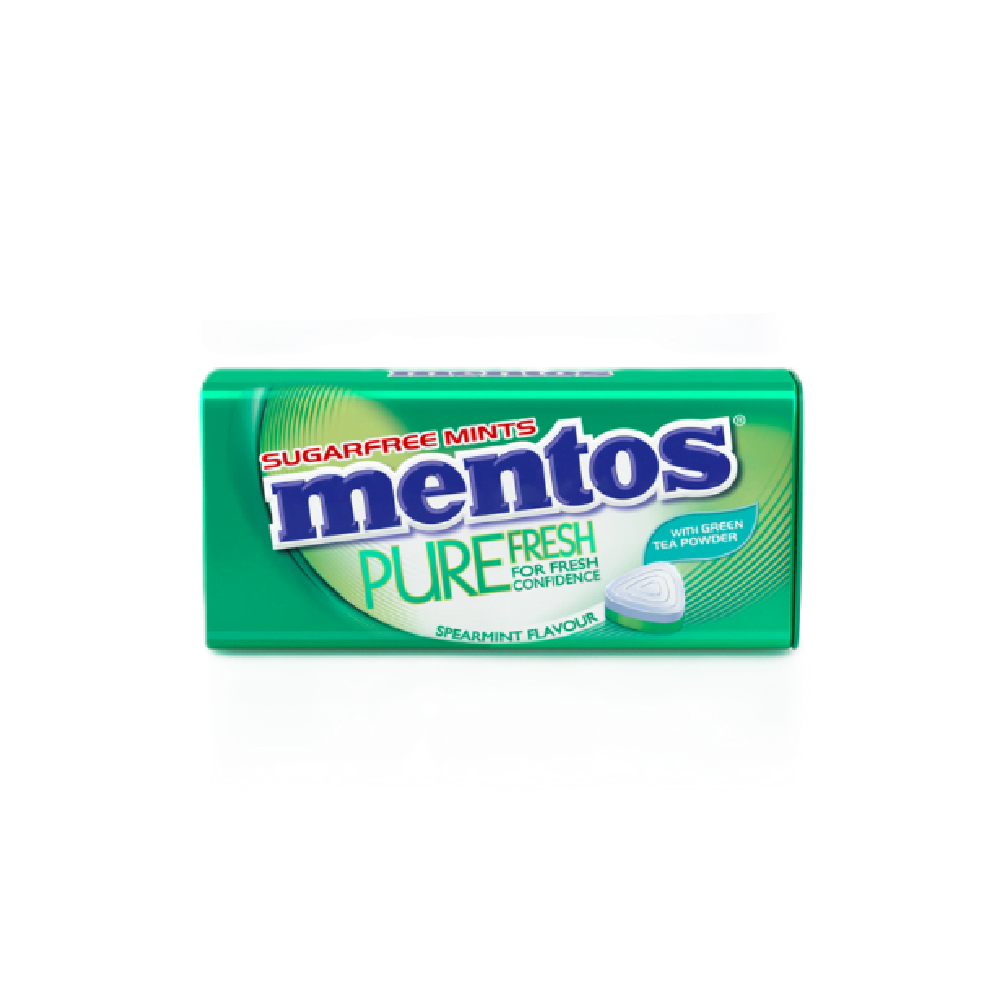 Mentos - Pure Fresh Spearmint (35g) (12/carton)