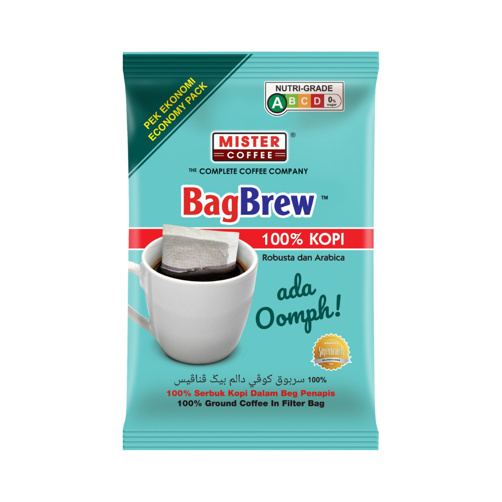 Mister Coffee - 100% Kopi BagBrew (10/pack) (10g) (20/carton)