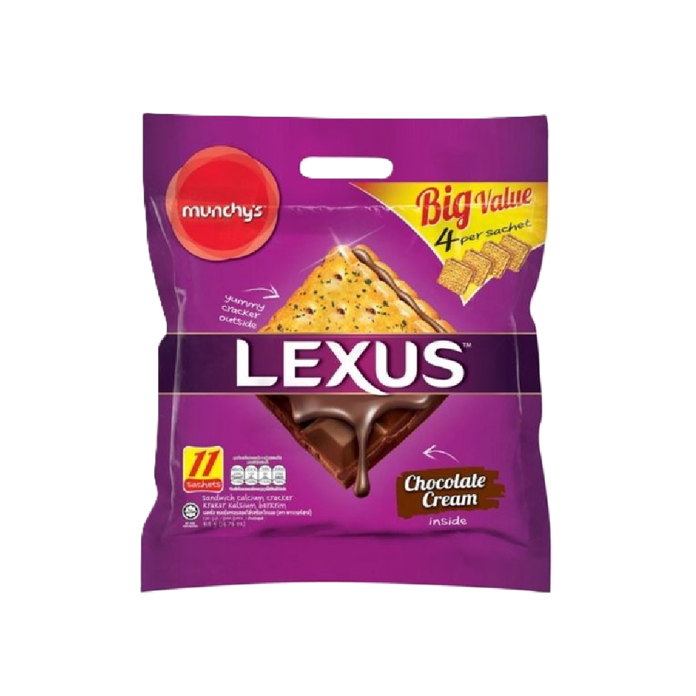 Munchy's - Lexus Chocolate Sandwich (11/pack) (418g) (12/carton)