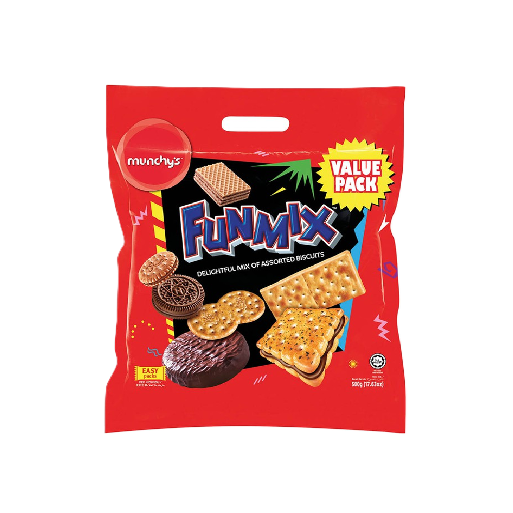 Munchy's - Funmix Assorted (17/pack) (500g) (12/carton)