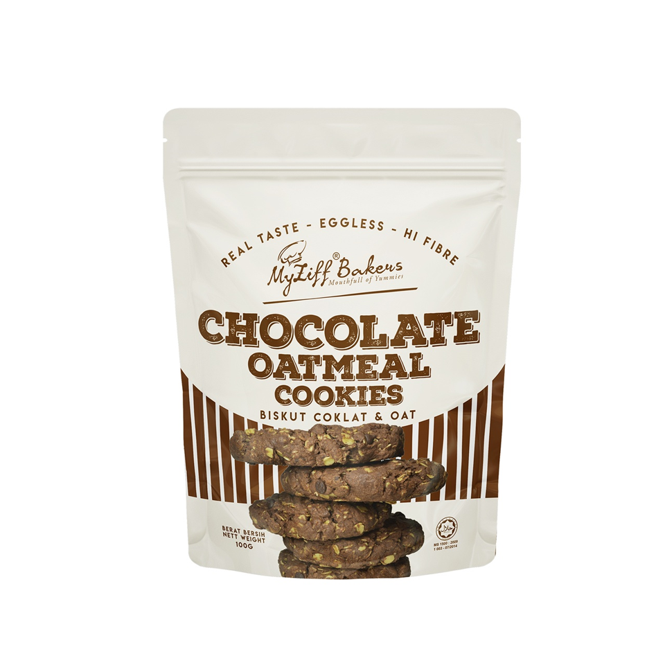 My Ziff Bakers - Chocolate Oatmeal Cookies (100g)