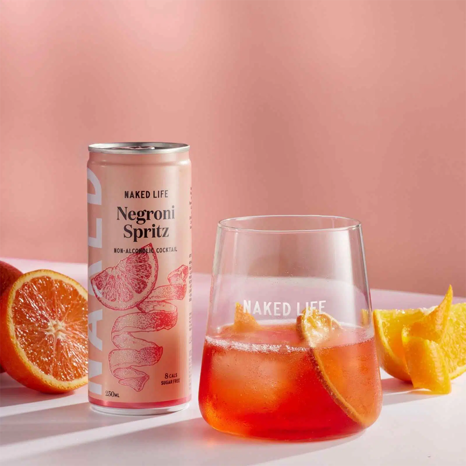 
            
                Load image into Gallery viewer, Naked Life - Non-Alcoholic Negroni Spritz (250ml) (24/carton)
            
        