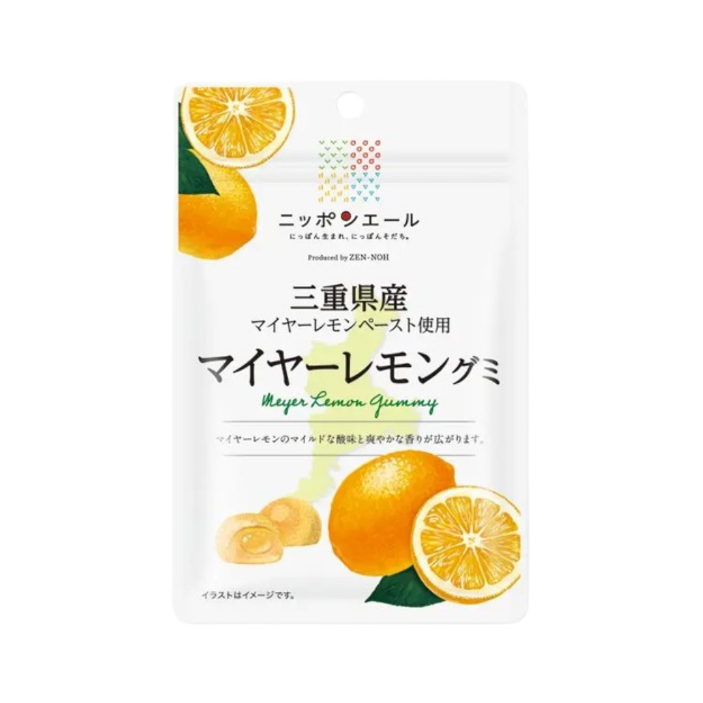 Nippon Yell - Mie Prefecture Meyer Lemon Gummy (40g) (80/carton)