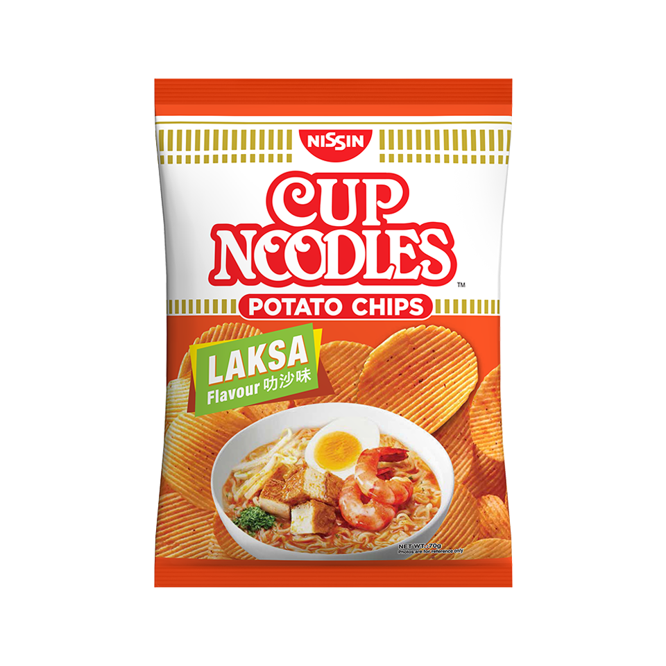 Nissin - Cup Noodles Laksa Crab Flavour (70g) - Front Side