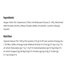 Nutella - Hazelnut Spread (180g) - 12/pack - Product Information