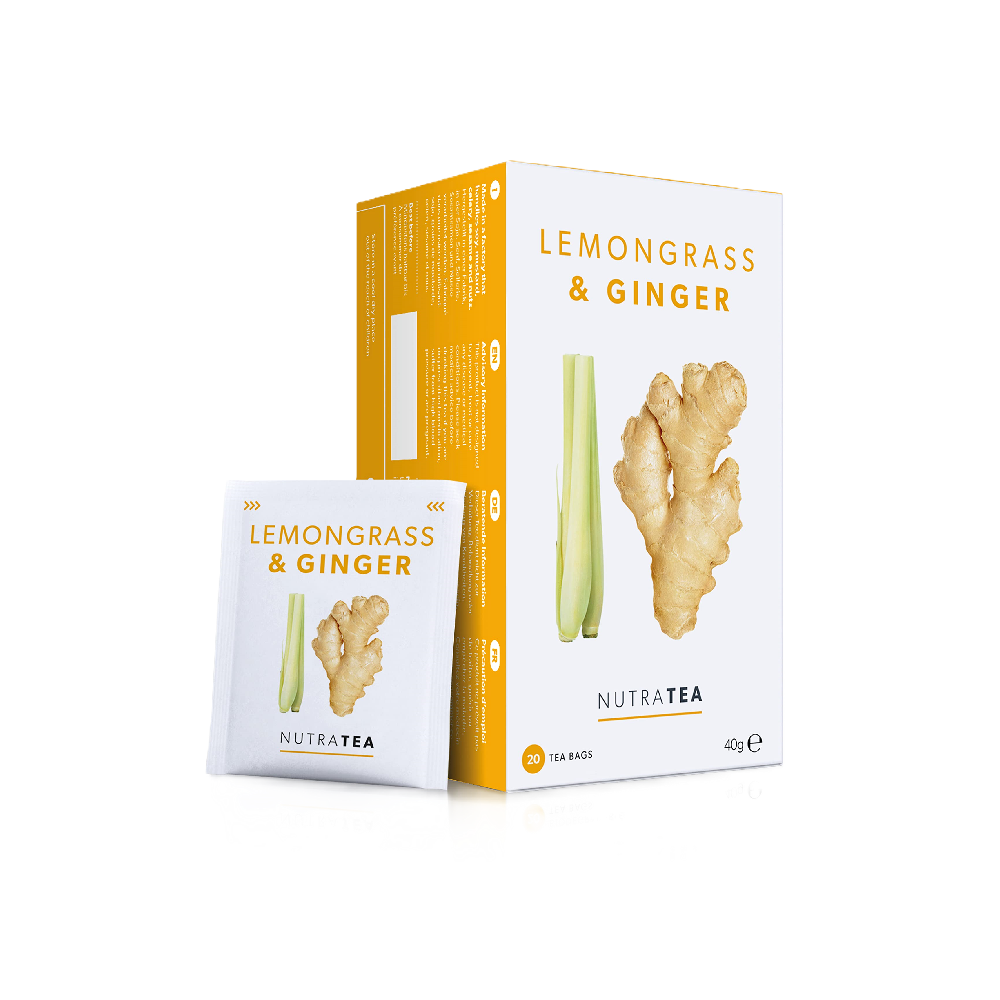 NutraTea - Lemongrass & Ginger Tea (20/pack) (40g) (10/carton)
