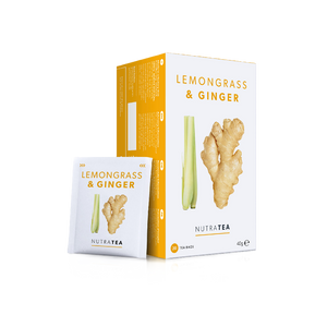 NutraTea - Lemongrass & Ginger Tea (20/pack) (40g) (10/carton)