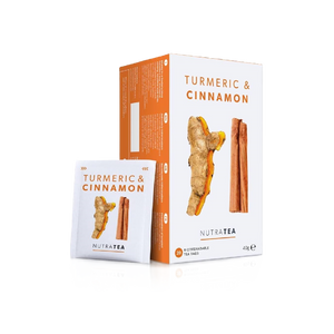 NutraTea - Turmeric & Cinnamon Tea (20/pack) (40g) (10/carton)