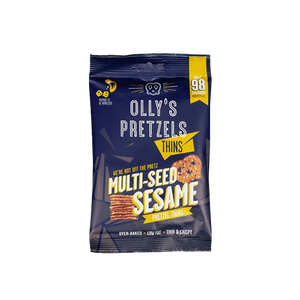Olly's - Multi-Seed Sesame Pretzel Thins (35g) (10/carton)