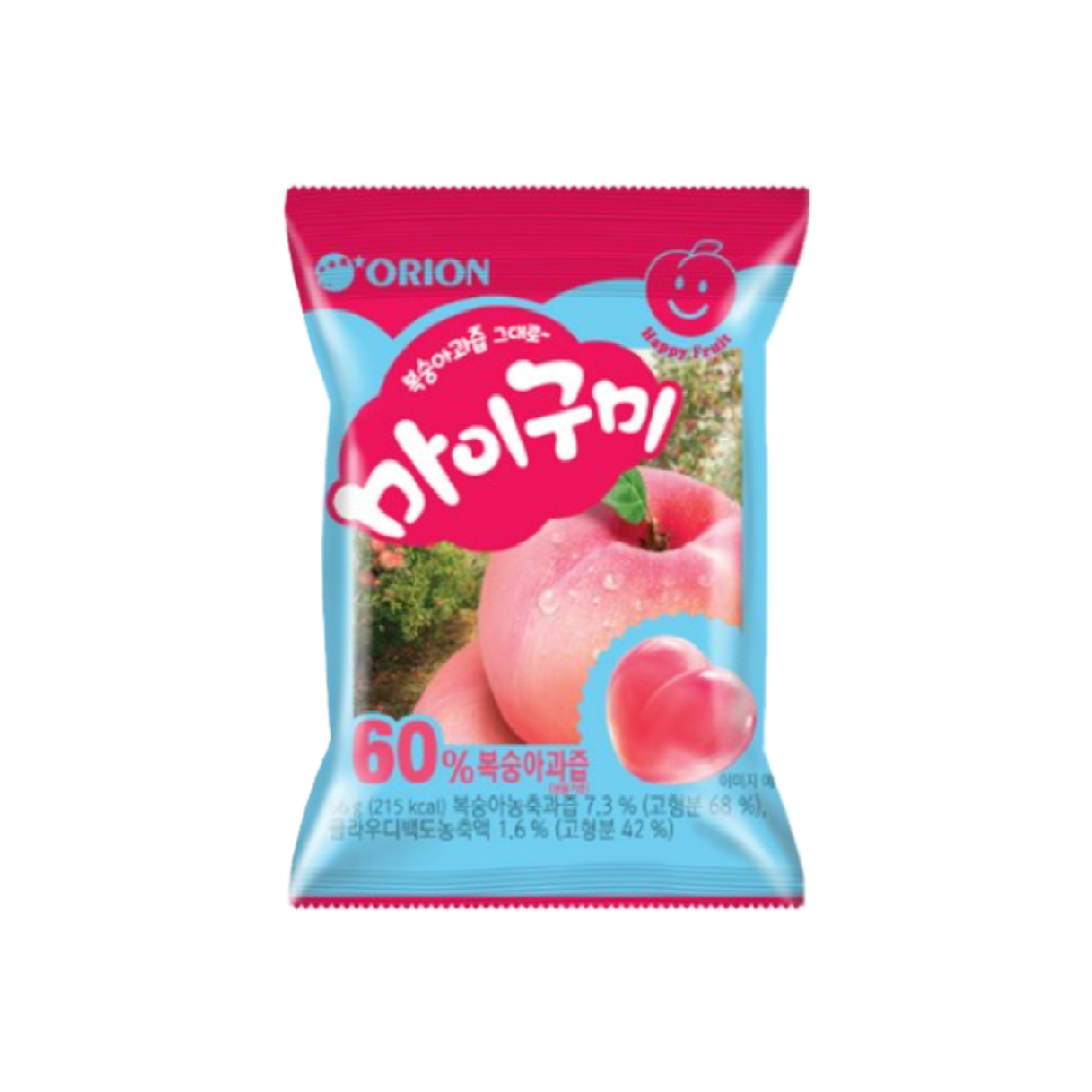 Orion - My Gummy Peach Candy (67g) (40/carton)
