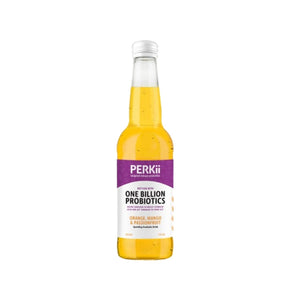 Perkii Probiotic Gut - Care Sparkling Orange Mango Passionfruit (350ml ...