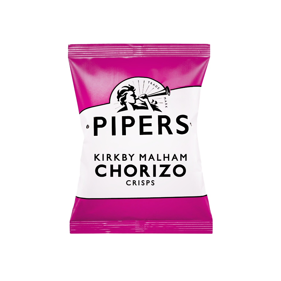 Pipers - Chorizo Crisps (40g) - Front Side