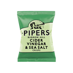 Pipers - Cider Vinegar And Sea Salt Crisps (40g) - Front Side