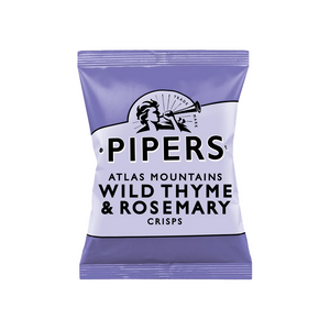 Pipers - Wild Thyme And Rosemary Crisps (40g) - Front Side