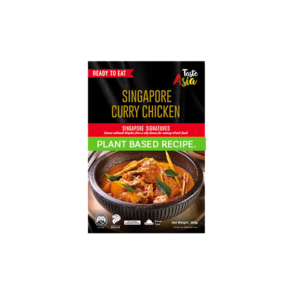 Plant Based Singapore Curry Chicken