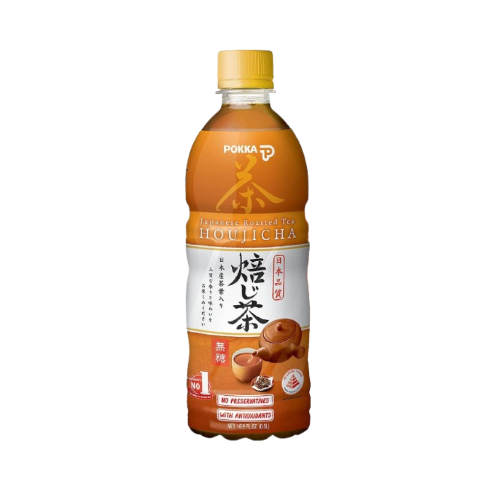 Pokka - Houjicha Bottle (500ml) (24/carton)
