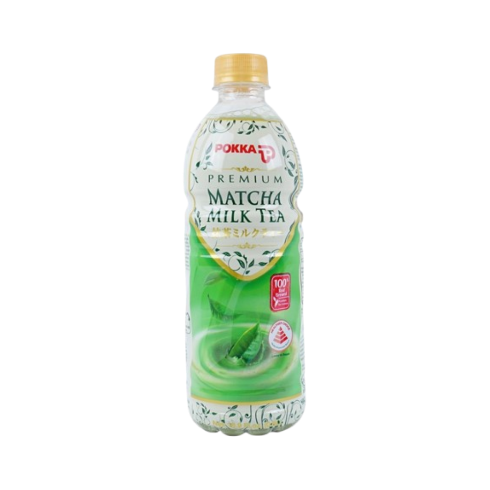 Pokka - Matcha Milk Tea Bottle (500ml) (24/carton)