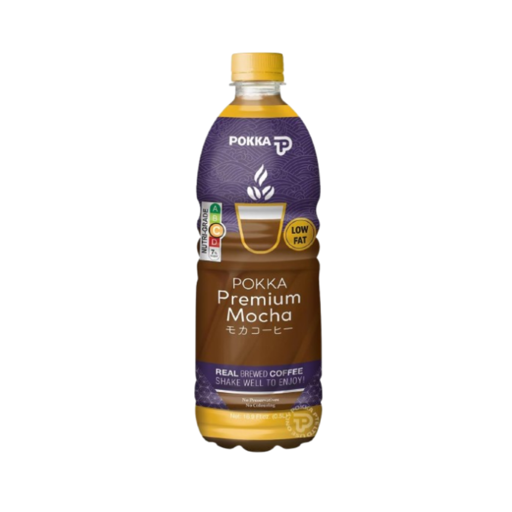 Pokka - Mocha Coffee Bottle (500ml) (24/carton)