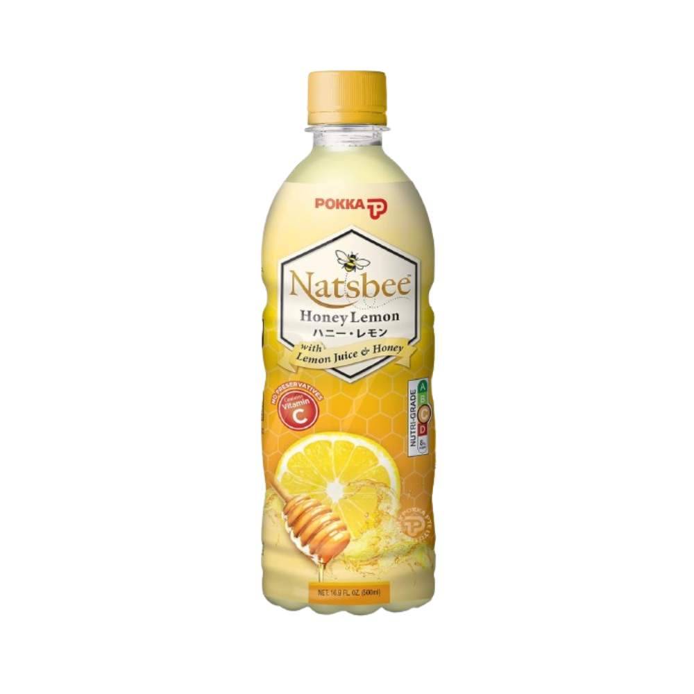 Pokka - Natsbee Honey Lemon Bottle (500ml) (24/carton)