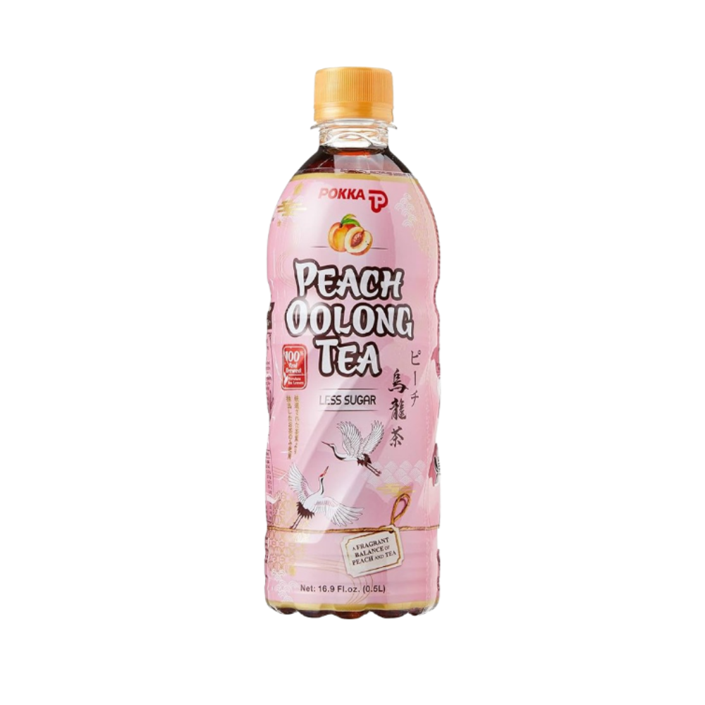 Poch Tea Pokka - Peach Oolong Tea Bottle (500ml) (24/carton) – Tasty Snack Asia