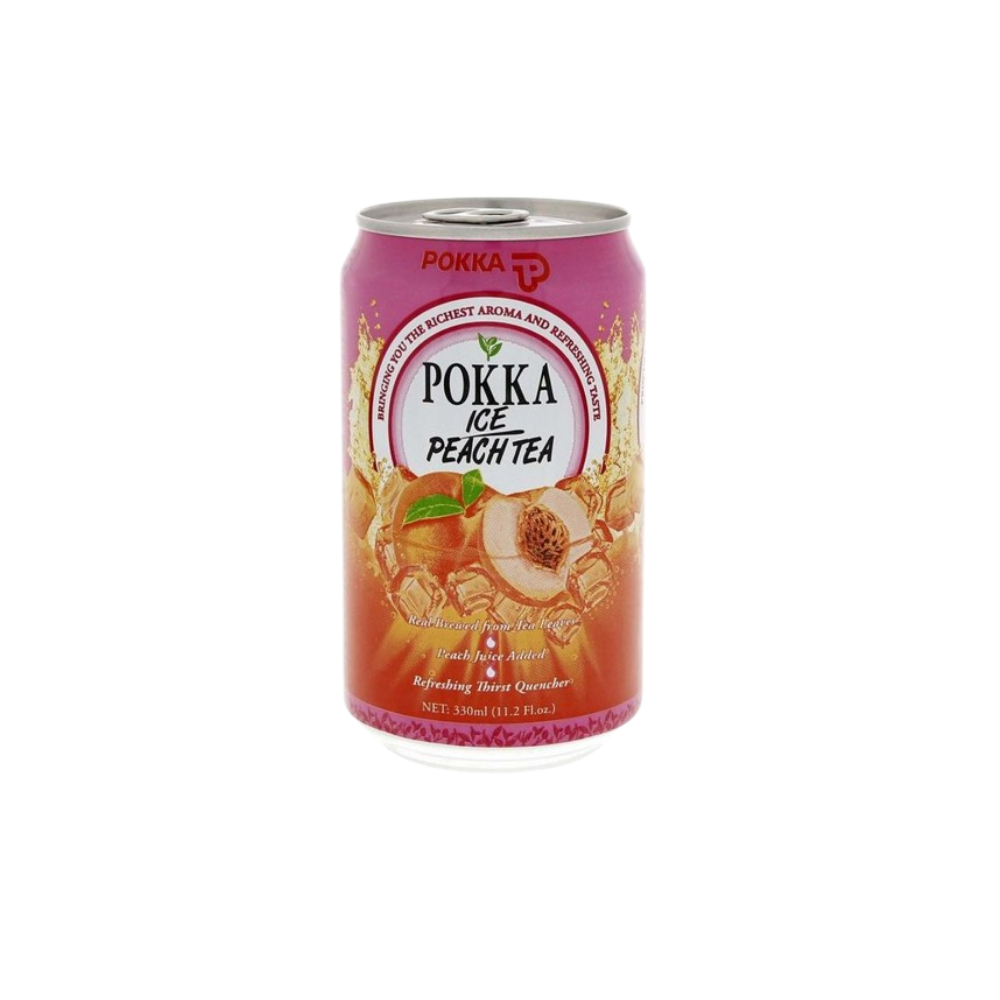 Pokka - Peach Tea Can (300ml) (24/carton)