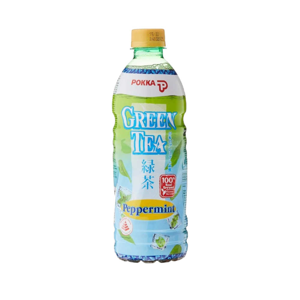 Pokka - Peppermint Green Tea Bottle (500ml) (24/carton)