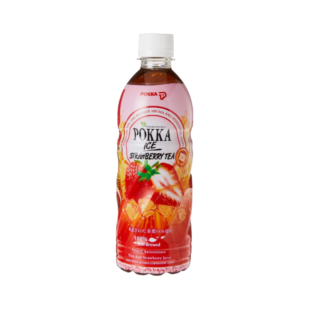 Pokka - Strawberry Tea Bottle (500ml) (24/carton)