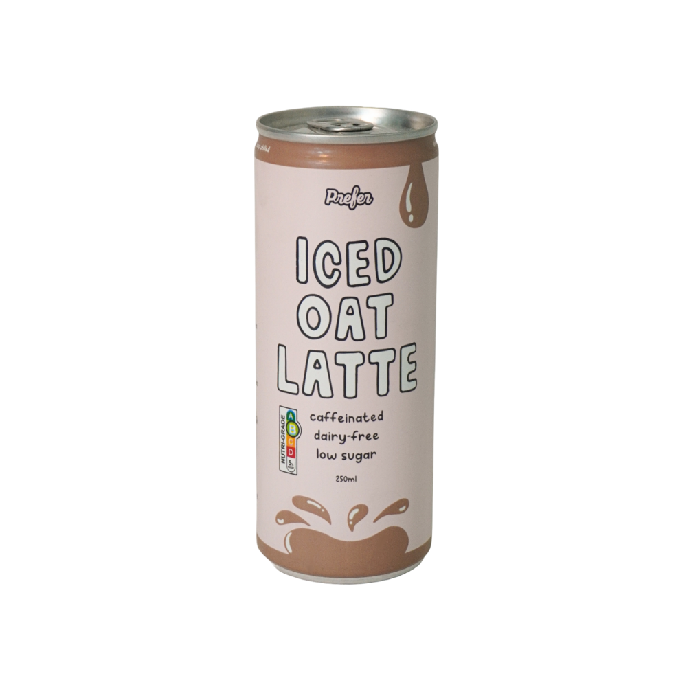 Prefer - Iced Oat Latte (250ml) (24/carton) – Tasty Snack Asia