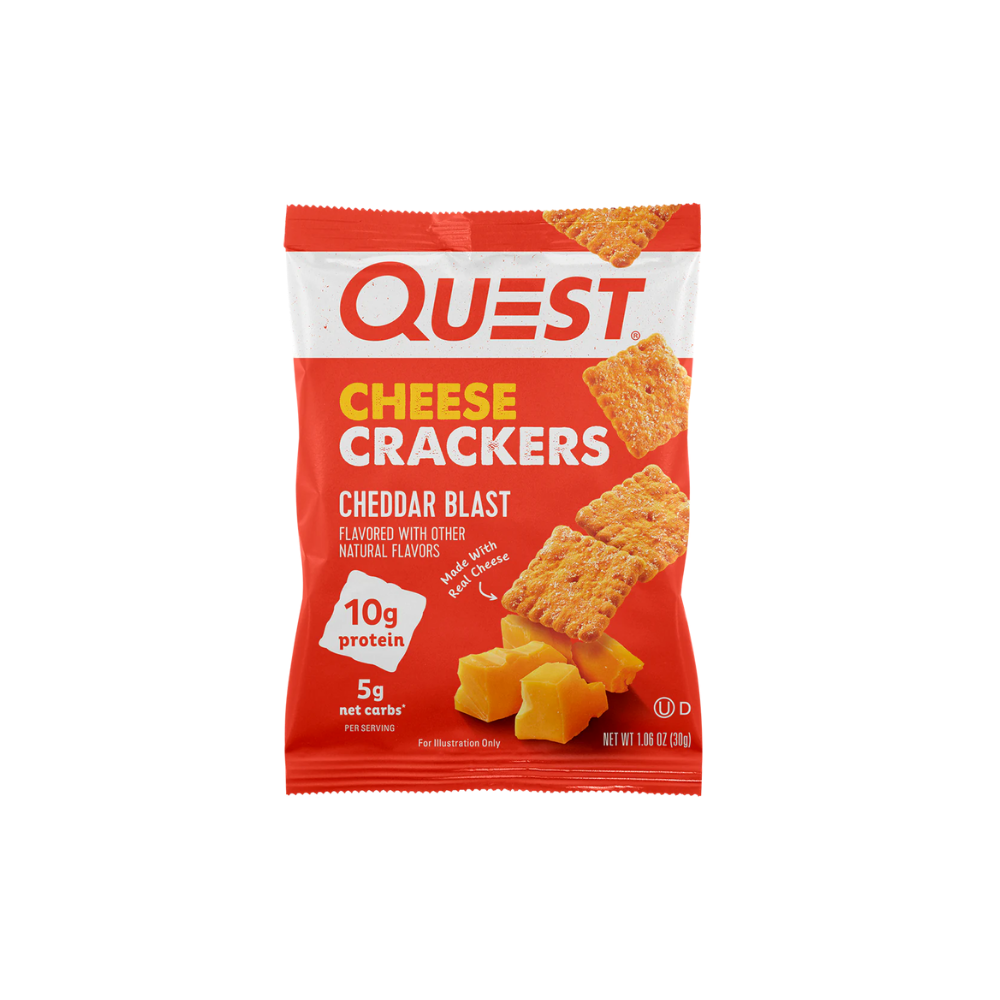Quest - Snack Cheese Crackers Cheddar Blast (30g) (4/carton)
