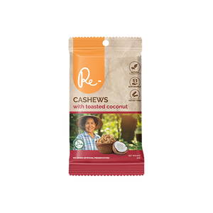 
            
                Load image into Gallery viewer, Refoods - Cashews with toasted Coconut (30g) (120/carton)
            
        
