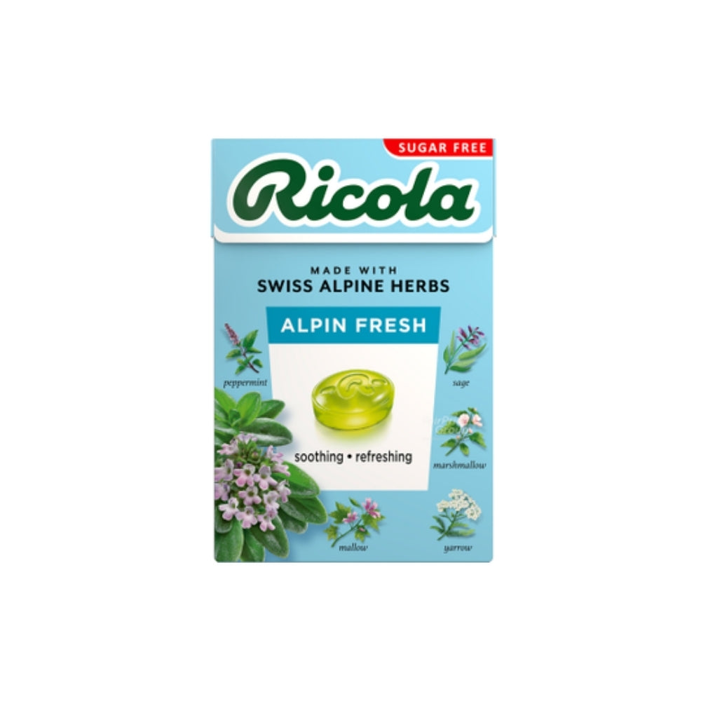 Ricola - Alpin Fresh Lozenges (45g) (20/carton) – Tasty Snack Asia