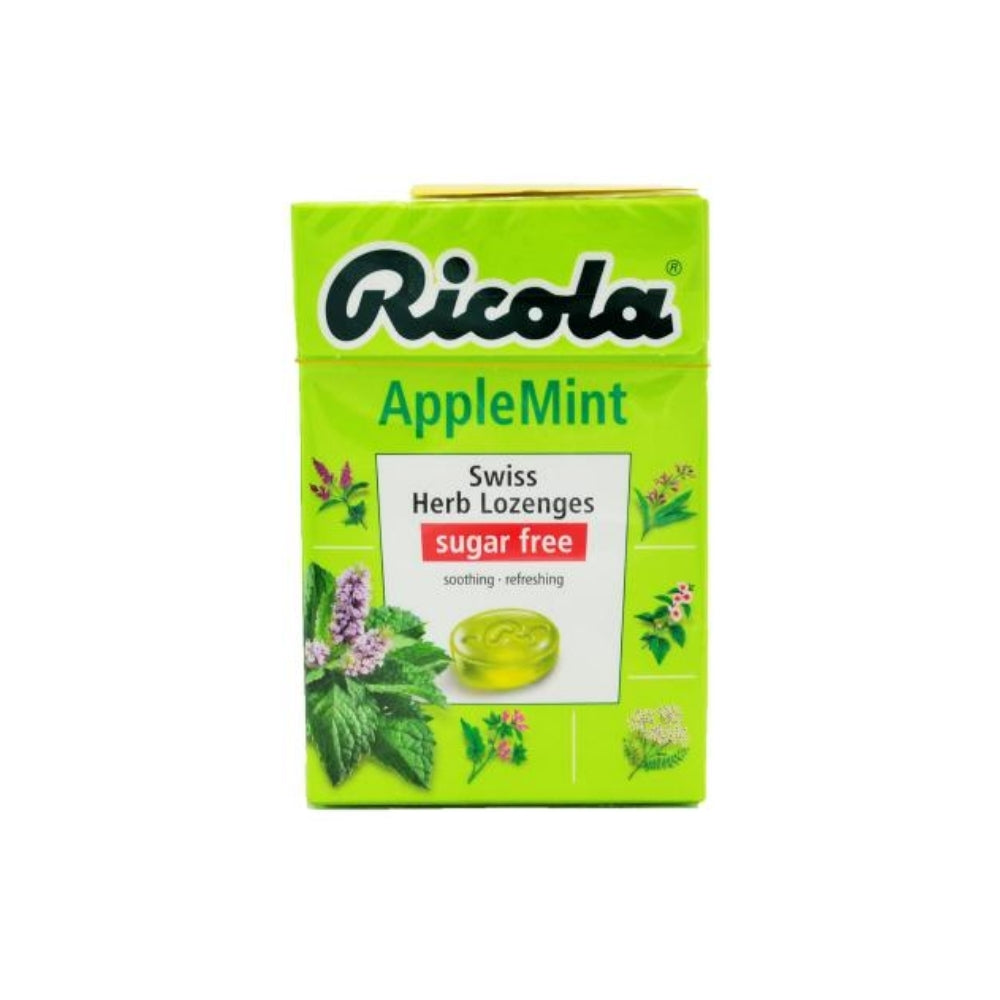 Ricola - Apple Mint Lozenges (45g) (20/carton) – Tasty Snack Asia