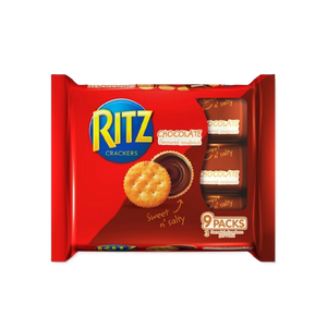 Ritz - Chocolate Sandwich (9/pack) (243g) (12/carton) – Tasty Snack Asia