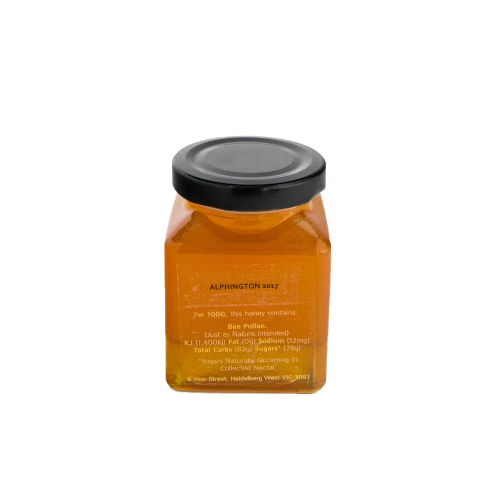 
            
                Load image into Gallery viewer, Rooftop Honey - Melbourne (280g) - Back Side
            
        