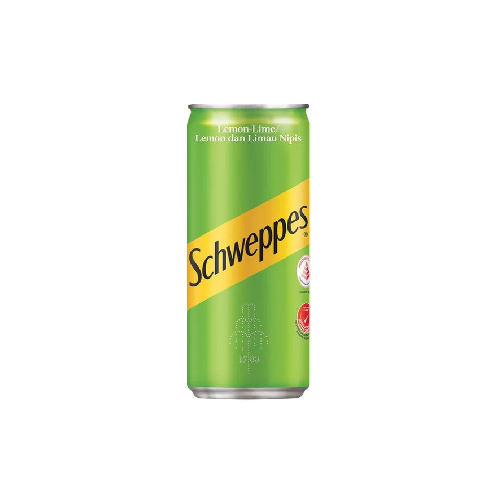 Schweppes - Lemon Lime Can Drink (320ml) (24/carton)