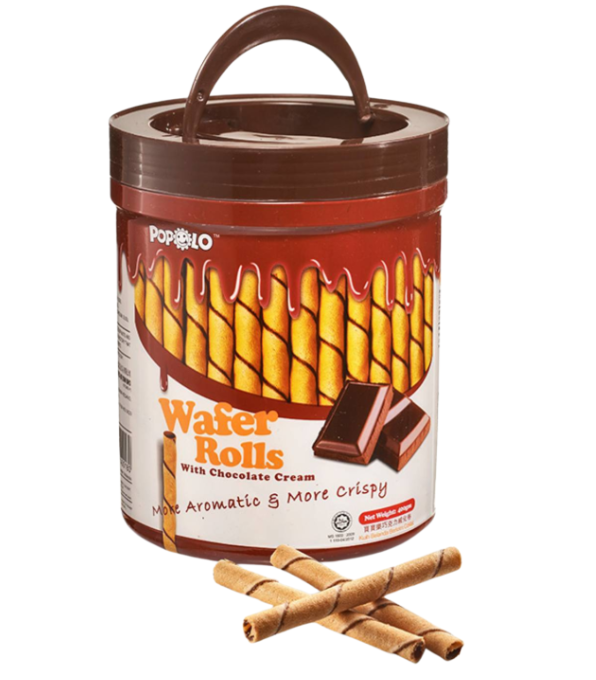 Popolo - Chocolate Wafer Roll (400g) (12/ctn)