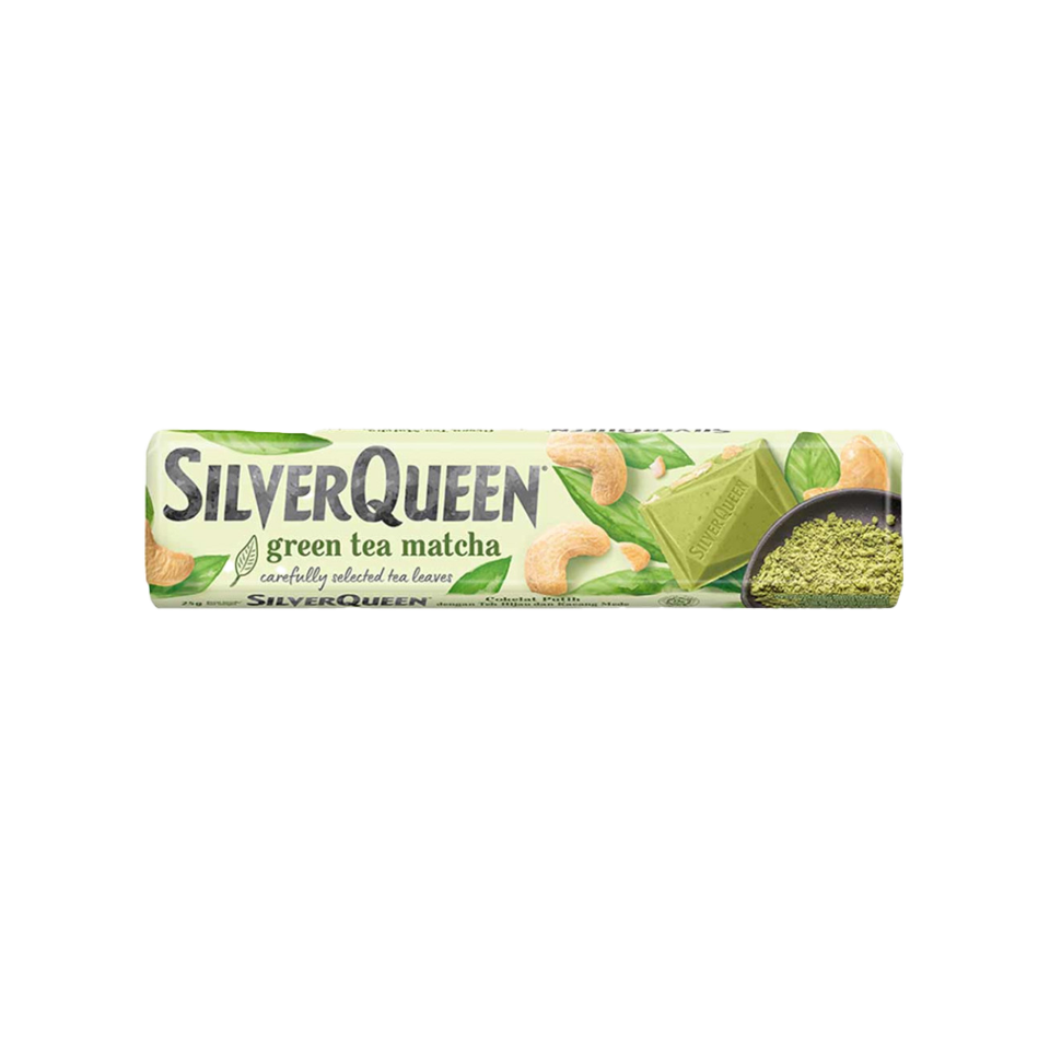 SilverQueen - Green Tea Matcha in White Chocolate (25g)
